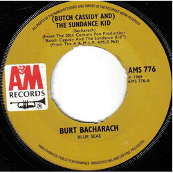 Burt Bacharach (Butch Cassidy And) The Sundance Kid USED VINYL 7INCH 45 RPM SINGLE