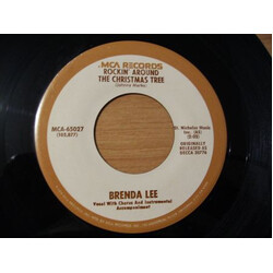 Brenda Lee Rockin' Around The Christmas Tree USED VINYL 7INCH 45 RPM SINGLE REISSUE REPRESS