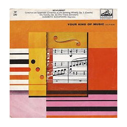 Elisabeth Schumann Gretchen Am Spinnrade (Gretchen At The Spinning Wheel), Op. 2 / Die Forelle, Op. 32 (The Trout) USED VINYL 7INCH 45 RPM SINGLE