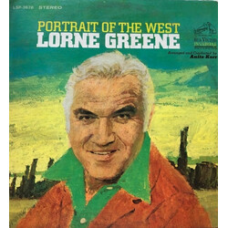 Lorne Greene Portrait Of The West Vinyl LP USED