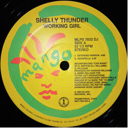 Shelly Thunder Working Girl VINYL 12" USED
