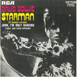 David Bowie Starman USED VINYL 7INCH 45 RPM SINGLE REISSUE STEREO