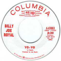 Billy Joe Royal Yo-Yo / We Tried USED VINYL 7INCH PROMO