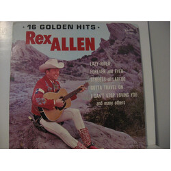 Rex Allen 16 Golden Hits Vinyl LP USED