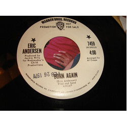Eric Andersen (2) Born Again / Rocky Mountain Red USED VINYL 7INCH 45 RPM SINGLE PROMO