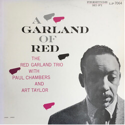 The Red Garland Trio / Paul Chambers (3) / Art Taylor A Garland Of Red Vinyl LP USED