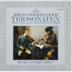 Johann Sebastian Bach / Musica Antiqua Köln Triosonaten Vinyl LP USED