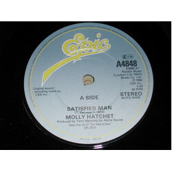 Molly Hatchet Satisfied Man USED VINYL 7INCH 45 RPM SINGLE STEREO