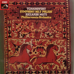 Pyotr Ilyich Tchaikovsky / Riccardo Muti / Philharmonia Orchestra Symphony No.3 "Polish" Vinyl LP USED