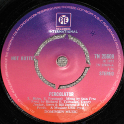 Hot Butter Percolator Vinyl 7" USED