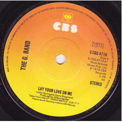 The Glitter Band Lay Your Love On Me USED VINYL 7INCH 45 RPM SINGLE