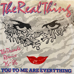 The Real Thing You To Me Are Everything (The Decade Remix 76 - 86) USED VINYL 7INCH 45 RPM SINGLE