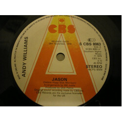 Andy Williams Jason Vinyl 7" USED