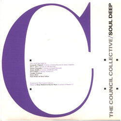 The Council Collective Soul Deep USED VINYL 7INCH 45 RPM SINGLE STEREO
