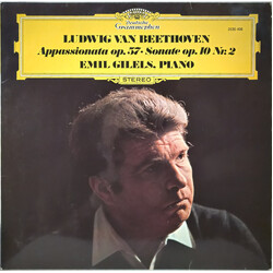Ludwig van Beethoven / Emil Gilels Appassionata Op. 57 · Sonate Op. 10 Nr. 2 Vinyl LP USED