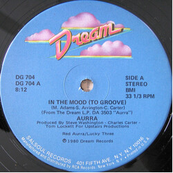Aurra In The Mood (To Groove) / When I Come Home VINYL 12" USED