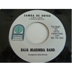 Baja Marimba Band Baja Ska / Samba De Orfeu USED VINYL 7INCH 45 RPM SINGLE PROMO STYRENE