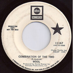 Wool (4) Combination Of The Two USED VINYL 7INCH SINGLE PROMO