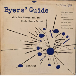Joe Newman / Billy Byers Sextet Byers' Guide Vinyl LP USED