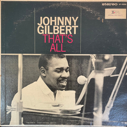 Johnny Gilbert Trio That's All Vinyl LP USED