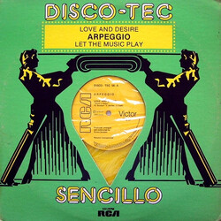 Arpeggio (2) Love And Desire / Let The Music Play USED VINYL 12INCH SINGLE 33 S RPM