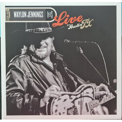 Waylon Jennings Live From Austin, TX Vinyl LP USED