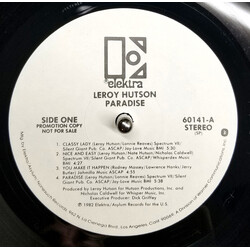 Leroy Hutson Paradise Vinyl LP USED