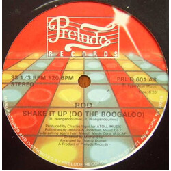 Rod Shake It Up (Do The Boogaloo) USED VINYL 12INCH 33 S RPM SINGLE