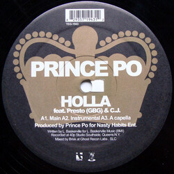 Prince Po Holla / Mecheti Lightspeed USED VINYL 12INCH 33 S RPM