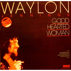 Waylon Jennings Good Hearted Woman Vinyl LP USED