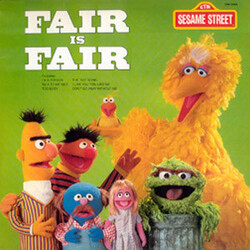 Sesame Street Fair Is Fair Vinyl LP USED