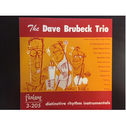 The Dave Brubeck Trio Distinctive Rhythm Instrumentals Vinyl LP USED
