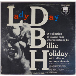 Billie Holiday Lady Day Vinyl LP USED