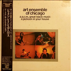 The Art Ensemble Of Chicago A.A.C.M., Great Black Music - A Jackson In Your House Vinyl LP USED