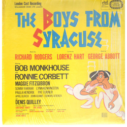 Rodgers & Hart / Bob Monkhouse / Ronnie Corbett / Maggie Fitzgibbon / Denis Quilley The Boys From Syracuse (Original London Cast Recording) Vinyl LP U
