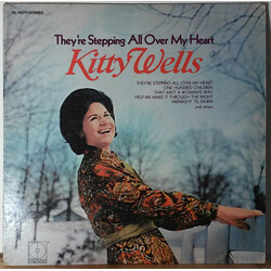 Kitty Wells They're Stepping All Over My Heart Vinyl LP USED