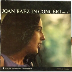 Joan Baez In Concert Part 2 Vinyl LP USED