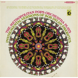 The Metropolitan POPS Orchestra Plays Instrumental Versions Of Bob Dylan Favorites Vinyl LP USED