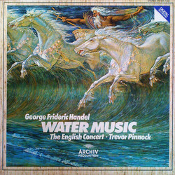 Georg Friedrich Händel / English Concert / Trevor Pinnock Water Music Vinyl LP USED