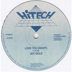 Joy Gold / The Robotiks Love You (Night) / Cocoa Pod USED VINYL 12INCH 45 RPM