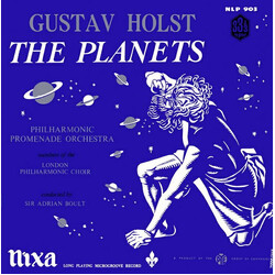 Gustav Holst / Sir Adrian Boult / The London Philharmonic Orchestra / The London Philharmonic Choir The Planets Vinyl LP USED