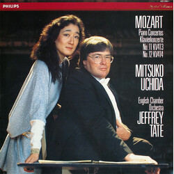 Wolfgang Amadeus Mozart / Mitsuko Uchida / English Chamber Orchestra / Jeffrey Tate Piano Concertos No.11 KV413 / No.12 KV414 Vinyl LP USED
