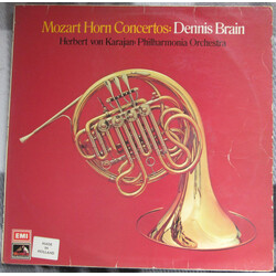 Wolfgang Amadeus Mozart / Dennis Brain / Philharmonia Orchestra / Herbert von Karajan Horn Concertos Nos. 1-4 Vinyl LP USED