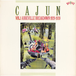 Various Cajun Vol. 1 Abbeville Breakdown 1929-1939 Vinyl LP USED