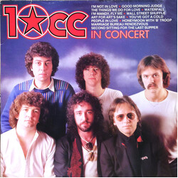 10cc 10cc In Concert Vinyl LP USED
