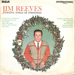 Jim Reeves Twelve Songs Of Christmas Vinyl LP USED