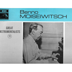 Benno Moiseiwitsch Great Instrumentalists 11 - Including Music By Chopin, Debussy, Khachaturian, Liszt, Rachmaninov Vinyl LP USED