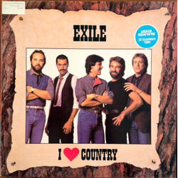 Exile (7) I Love Country Vinyl LP USED
