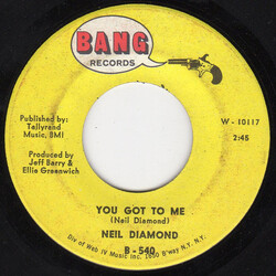 Neil Diamond You Got To Me / Someday Baby Vinyl 7" USED