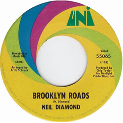 Neil Diamond Brooklyn Roads USED VINYL 7INCH 45 RPM SINGLE